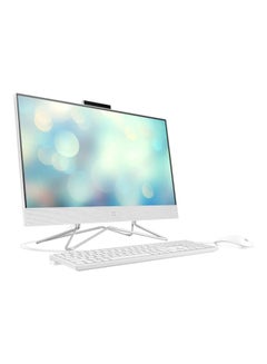 HP HP AIO 24-cb1013nh Desktop With 23.8-Inch Display, Core i7-1255U Processer/8GB RAM/512GB SSD/Intel Iris Xe Graphics/Windows 10 Home English/Arabic White  - Image 2