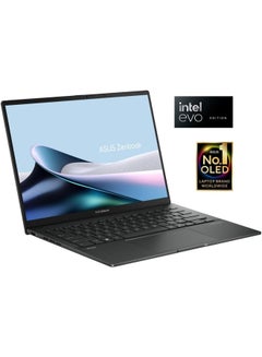 ASUS Zenbook Q415MA 14 (Upgraded Version) Laptop With 14-Inch OLED Display, Core Ultra 5-125H Processor/8GB RAM/512GB SSD/Integrated Graphics/Windows 11 English/Arabic Jasper Gray  - Image 3