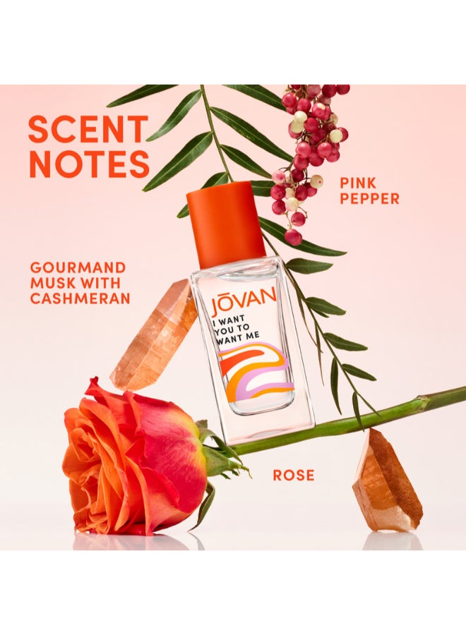 JOVAN I Want You To Want Me Eau de Parfum 100ml  - Image 4