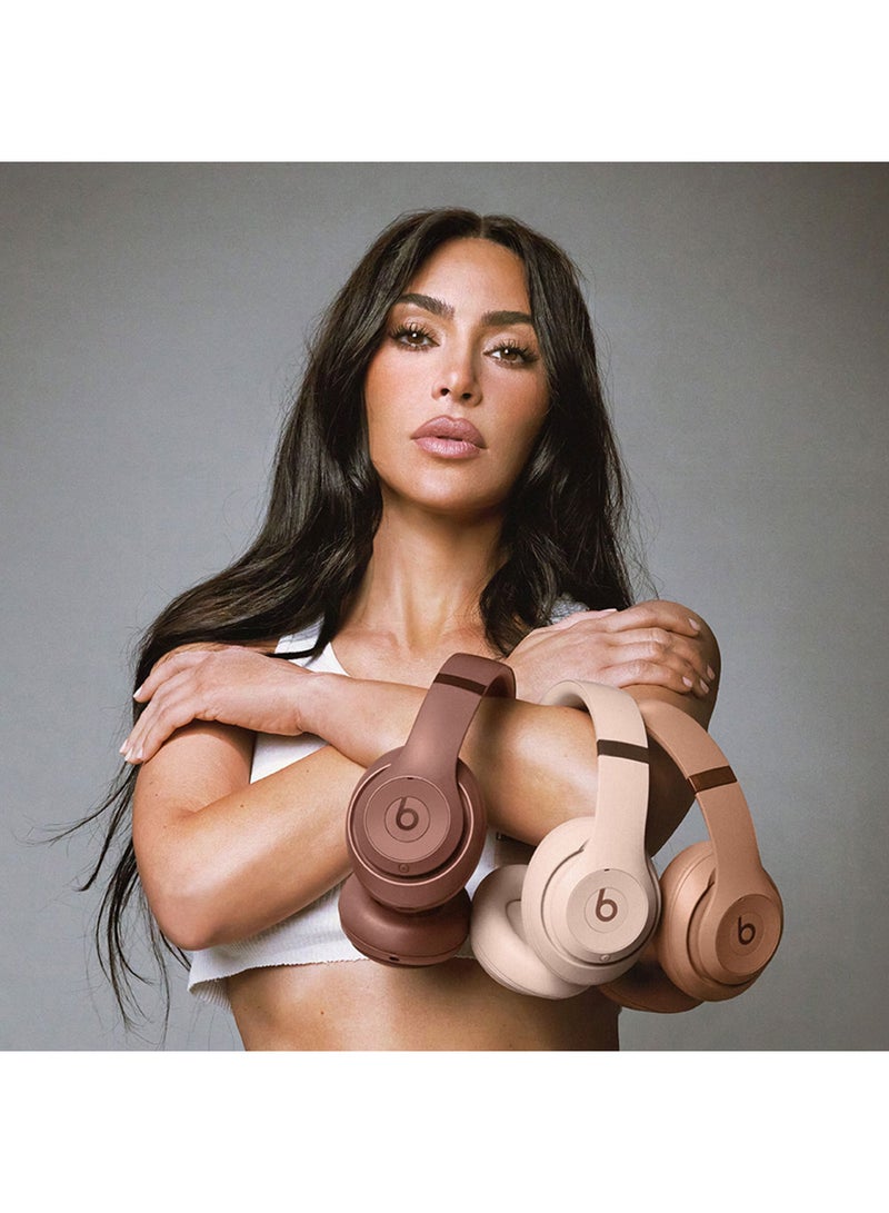 beats - Studio Pro x Kim Kardashian Moon - Bluetooth headphones with noise cancellation, custom spatial audio, lossless USB-C audio, Apple and Android compatibility for up to 40 hours Moon - Image 1