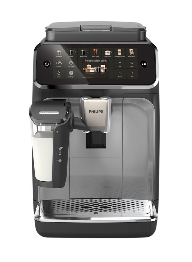 Philips - Philips Series 4400 Fully automatic espresso machine 1.8 L 1500 W EP4446/23 Black Silver Painted - Image 1