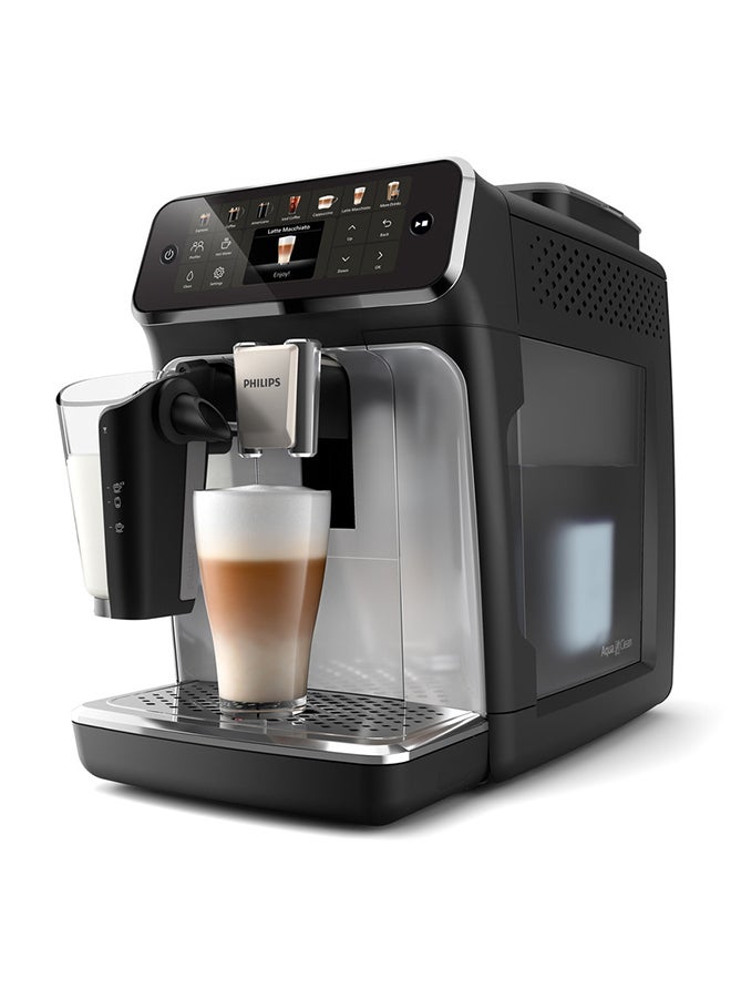Philips - Philips Series 4400 Fully automatic espresso machine 1.8 L 1500 W EP4446/23 Black Silver Painted - Image 1