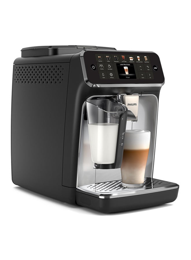 Philips - Philips Series 4400 Fully automatic espresso machine 1.8 L 1500 W EP4446/23 Black Silver Painted - Image 1