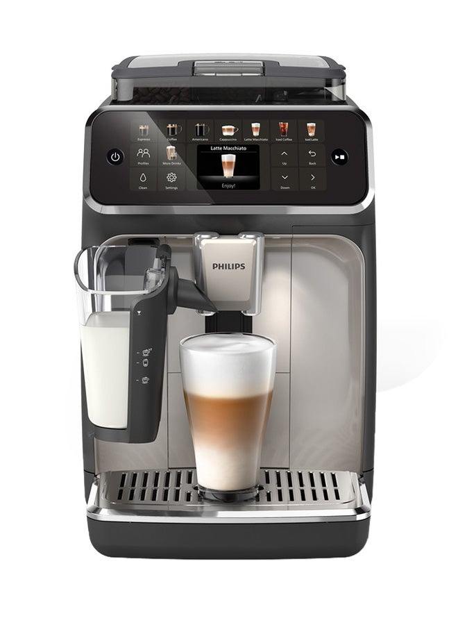 Philips Philips Series 5500 Fully automatic espresso machine 1.8 L 1500 W EP5547/23 Black Chrome  - Image 4