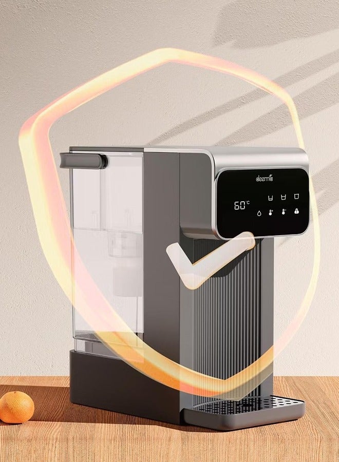 Deerma One-Touch Hot Water Dispenser Rapid Heating Electric Thermo Kettle – Instant Hot Water for Tea, Coffee, and More with Digital Display Precision Temperature Control 3 L 2200 W SH37W Grey  - Image 4