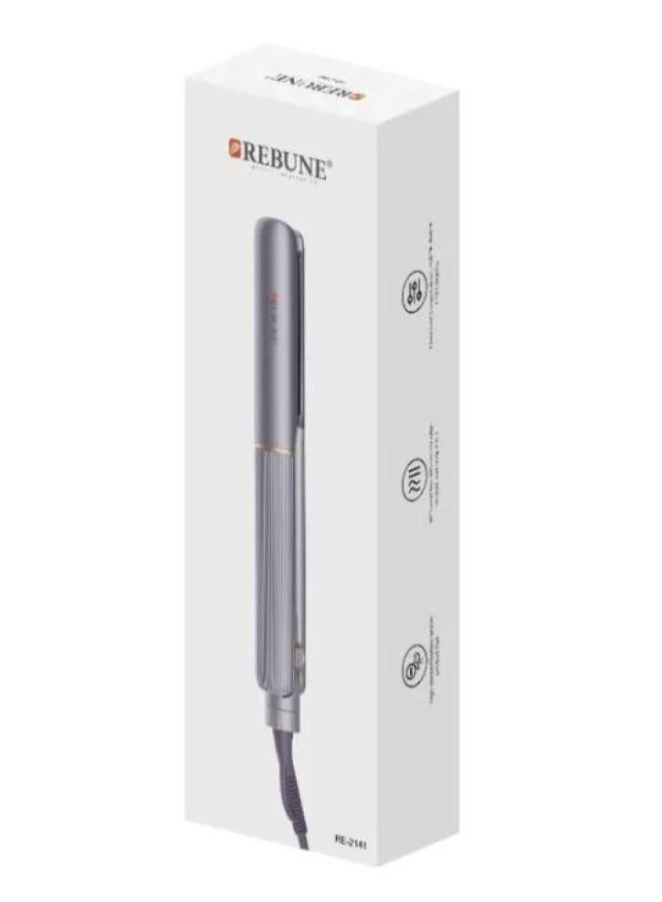 REBUNE Professional Lonic Hair Straightener, 42W, Re-2141 - Image 1