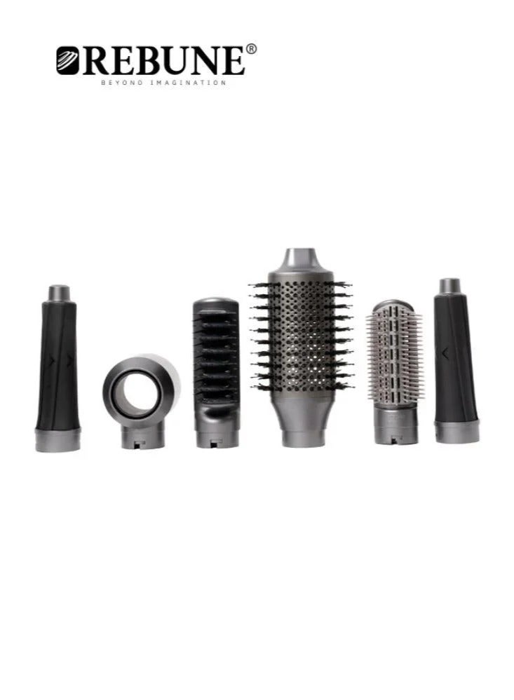 ريبون High Speed ​​Styler 6 in 1  BLDC Motor 3 Temperatures 1500W Self-Twisting Head RE-2222  - Image 5