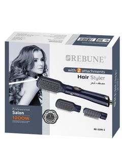 Hair Dryer With Two Brushes RE-2206-2 - pnsku/N70153722V/45/_/1739875893/784edc18-8820-4da9-a02d-9009214dbf3e