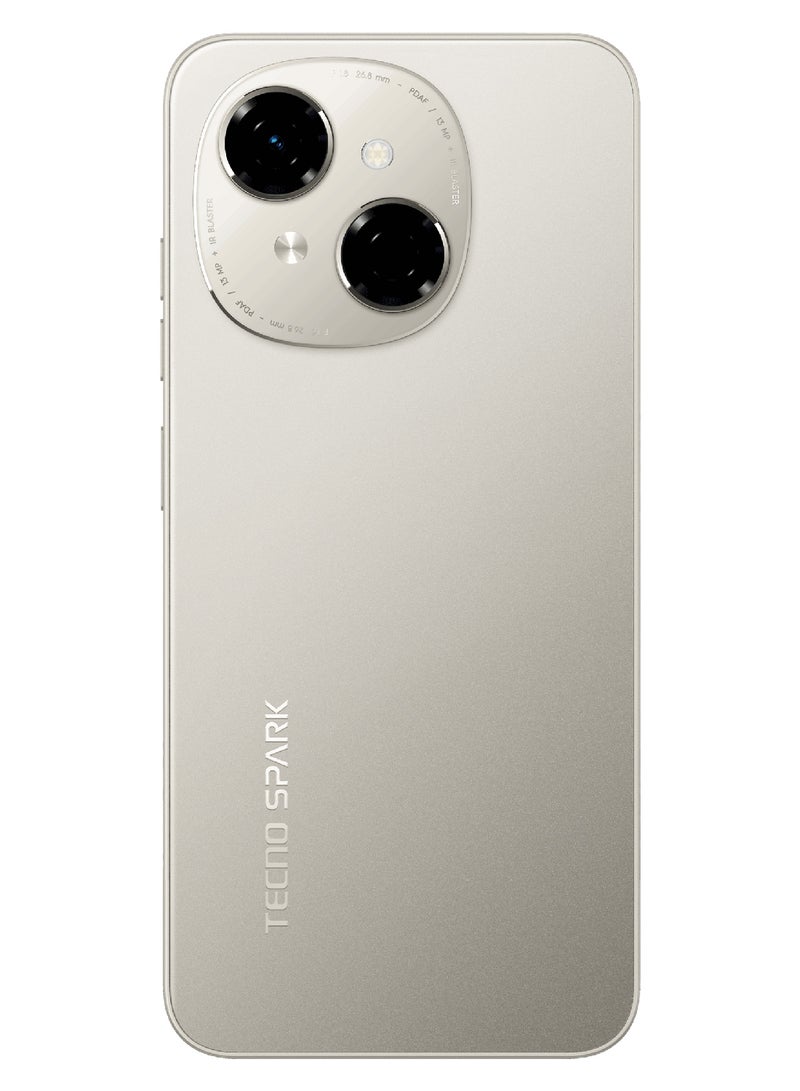 TECNO - Spark Go 1 Dual SIM Titanium Gold 3GB RAM 64GB - Middle East Version - Image 1