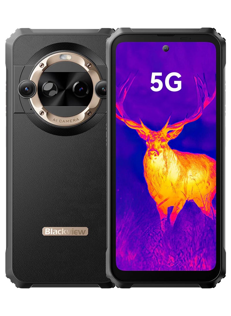 Blackview BL9000 Pro 5G 12+512GB FLIR® Lepton 3.5 Thermal lmaging Camera MyFLIR® Pro APP 6.78-inch Dimensity 8020 6nm Ruggedized Cellphone, Gold - Image 1