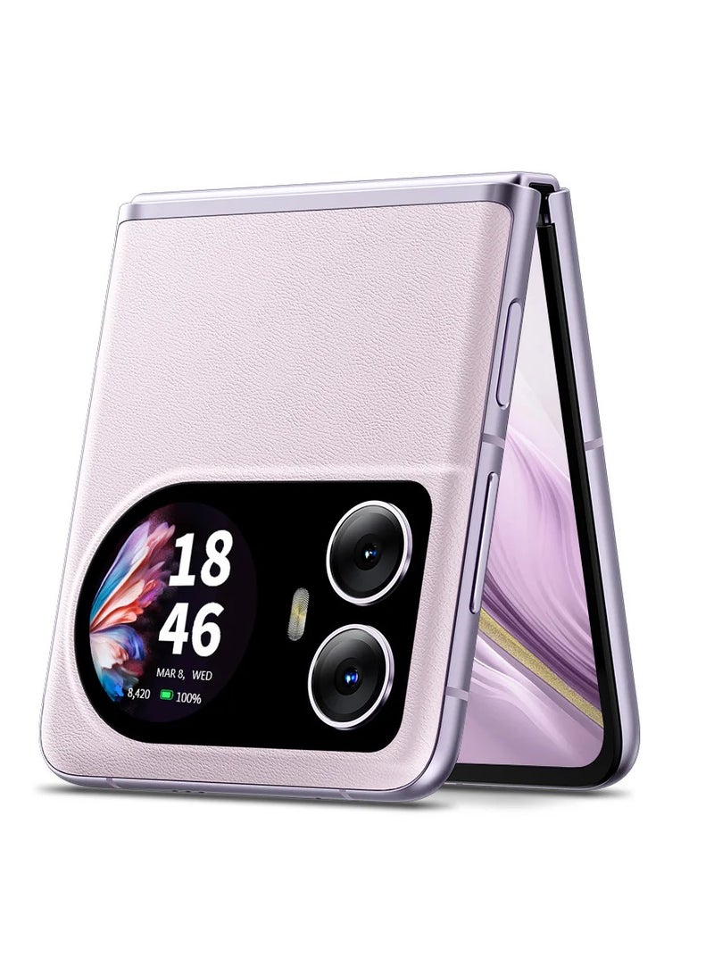 Blackview Hero 10 Flip 6.9-inch AMOLED Foldable Screen MediaTek Helio G99 12GB+256GB 108MP Camera 4G Smartphone, Purple - Image 1