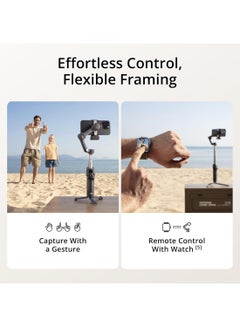 Osmo Mobile 7P Gimbal Stabilizer for iPhone, Android, Native Tracking, Lighting, 3-Axis Phone Gimbal, Quick Launch, One-Tap Edit, Built-in Extension Rod & Tripod, 10hrs Use, Phone Charging Black - pnsku/N70153790V/45/_/1741081912/5c3e341b-2395-44c3-939a-c663bd36cedb