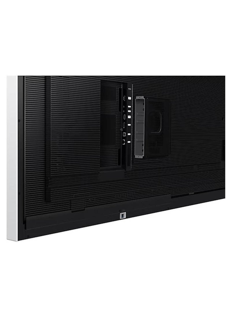 Samsung Flip Pro WMB Interactive Display, 75" 4K UHD VA Touch Display, 75Hz Refresh Rate, 8ms Response Time, Tizen 6.5, Free VESA Mount, 32GB Flash Memory, Stylus Pen Inlcuded, LH75WMBWLGCXUE Black - Image 4