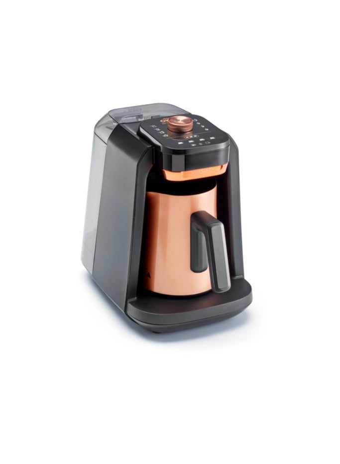 Arzum - Okka Rich Pro Plus Turkish Coffee Maker with Water Tank OK0038-04 Copper 1.3 L 480 W OK0038-04 Copper - Image 1