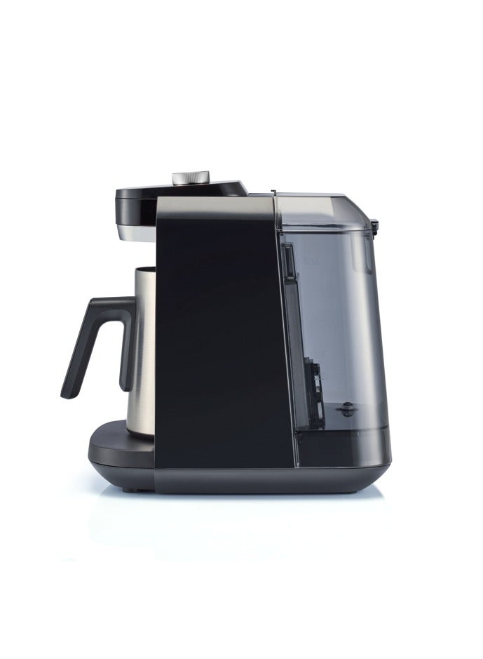 أرزوم Okka Rich Pro Plus Turkish Coffee Maker with Water Tank 1.3 L 480 W OK0038-05 Silver  - Image 2