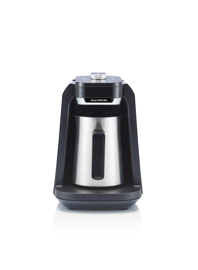 Okka Rich Pro Plus Turkish Coffee Maker with Water Tank 1.3 L 700 W OK0038-05 Silver