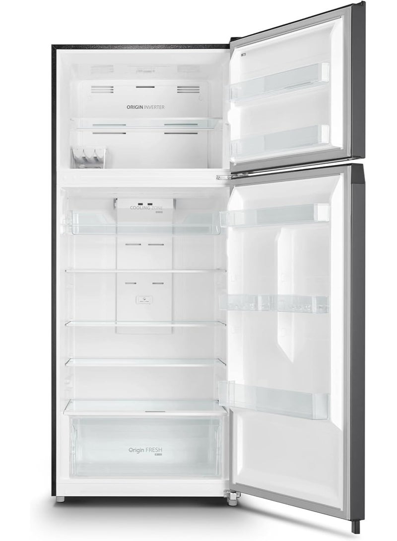 Bundle Refrigerator ( 535 Liter ) with Washing Machine ( 15 KG top Load ) - Inverter Motor - Air fall cooling system for Refrigerator - Steam-Heater - DDM for washer - AW-DUHN1600LUPEG(MK) - GR-RT702WE-PMN(06) AW-DUHN1600LUPEG(MK) - GR-RT702WE-PMN(06) Grey
