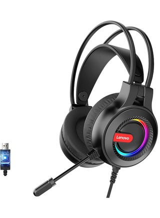 Thinkplus G80-B USB RGB Gaming Headset - 7.1 Surround Sound - Noise Cancelling Microphone - pnsku/N70153870V/45/_/1739893670/486b5908-c511-4ab3-9f57-1b3c1df9f589