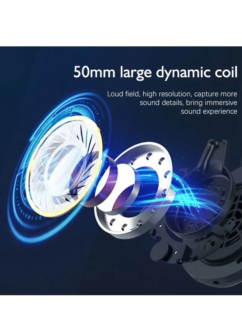 لينوفو - Thinkplus G80-B USB RGB Gaming Headset - 7.1 Surround Sound - Noise Cancelling Microphone - Image 1