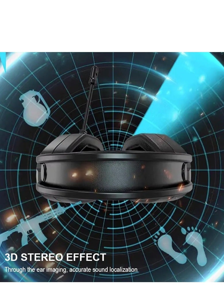 لينوفو Thinkplus G81-A RGB Gaming Headset - Noise Cancelling Microphone  - Image 2