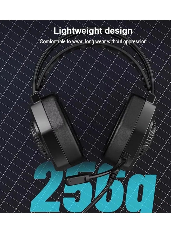 لينوفو - Thinkplus G81-A RGB Gaming Headset - Noise Cancelling Microphone - Image 1