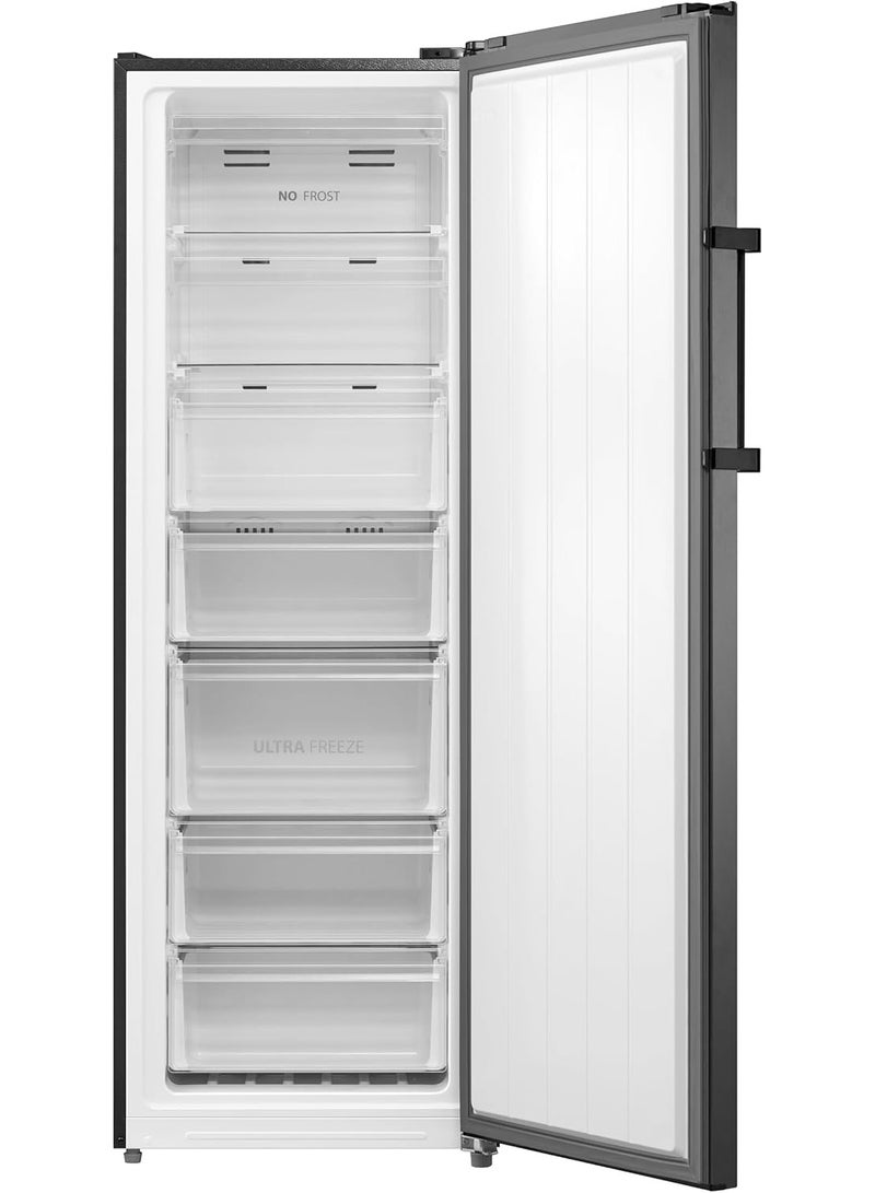 Bundle Deep Frezzer ( 238Liter ) with Washing Machine ( 9 KG top Load ) - Inverter Motor for washer - Multi-Air flow for Frezzer -Soft Close Lid - Soft Close Lid - Great Waves for wesher - GR-RU312WE-DMN(06) - AW-J900DUPEG(MK) GR-RU312WE-DMN(06) - AW-J900DUPEG(MK) Grey