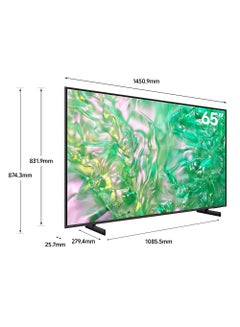 Samsung 65 inch Crystal UHD TV, Dynamic Crystal Color / AirSlim / Crystal Processor 4K, 50Hz (2024) - 65DU8000UXSA TITAN GRAY  - Image 2