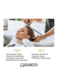 Giovanni Smooth As Silk Xtreme Protein Hair Infusion - Deep Moisturizing & Frizz Calming Hair Mask, Infusion to Revitalize Coarse & Over-Processed Hair, Color Safe, Paraben Free 5.1 fl oz (Pack of 2)  - Image 3