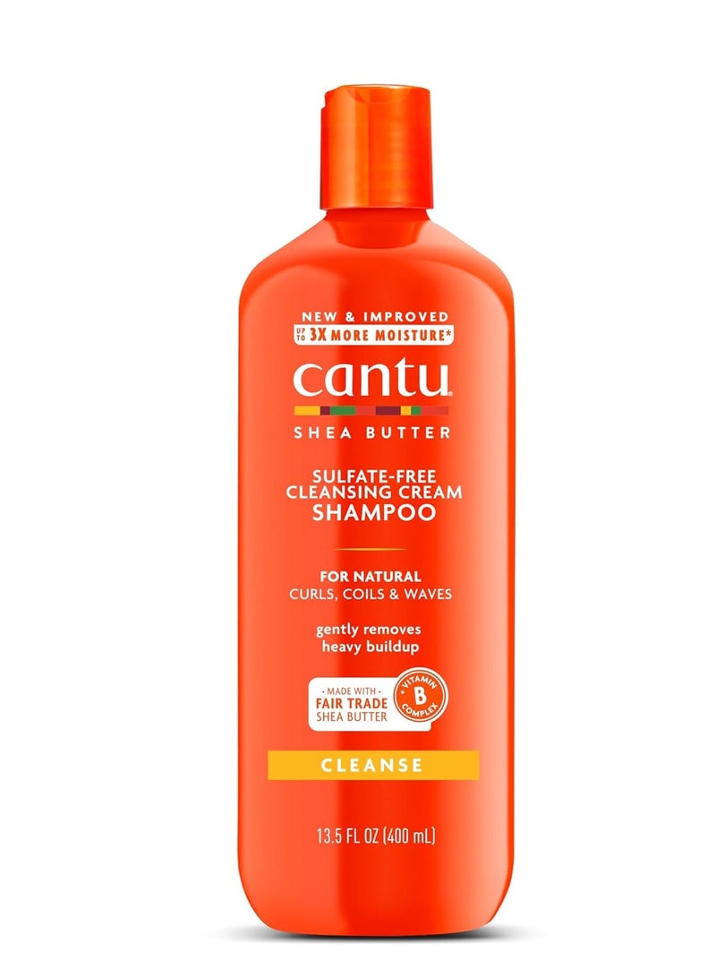 Cantu Sulfate-Free Cleansing Cream Shampoo 13.5 Fl Oz  - Image 1