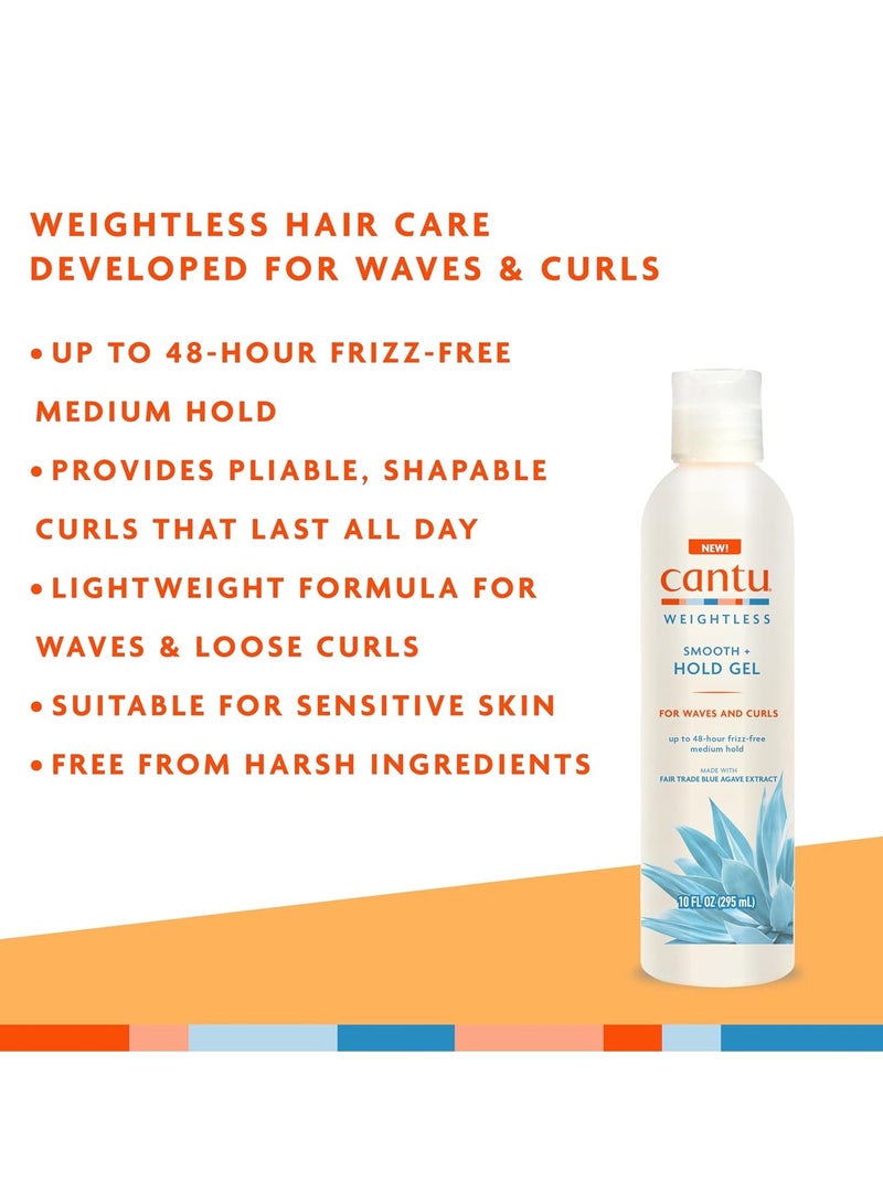 Cantu Weightless Smooth + Hold Gel, 10 fl oz  - Image 3