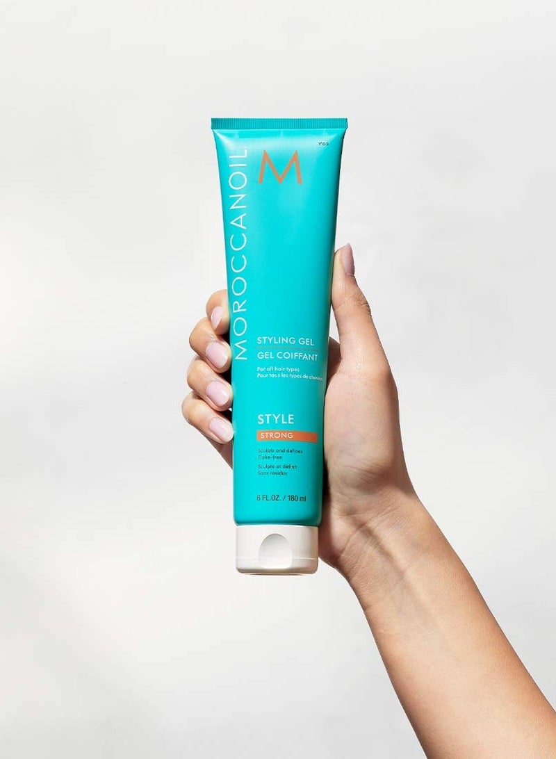 MOROCCANOIL Styling Gel Strong, 6 Fl. Oz. 6 Fl Oz - Image 2