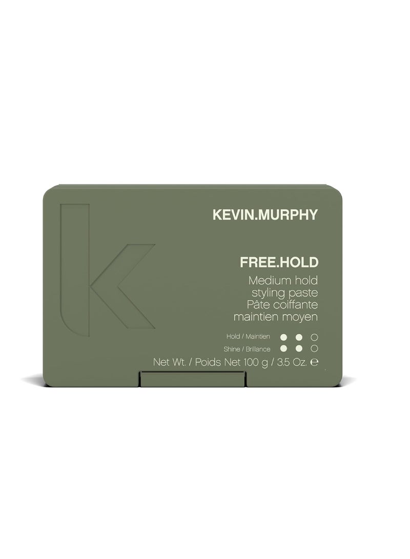 KEVIN.MURPHY FREE.HOLD - Hair Styling Paste - For All Hair Types - Medium Hold - Hair Breakage Prevention - Hair Styling Product - Paraben Free Hair Care 100 g / 3.5 oz  - Image 1