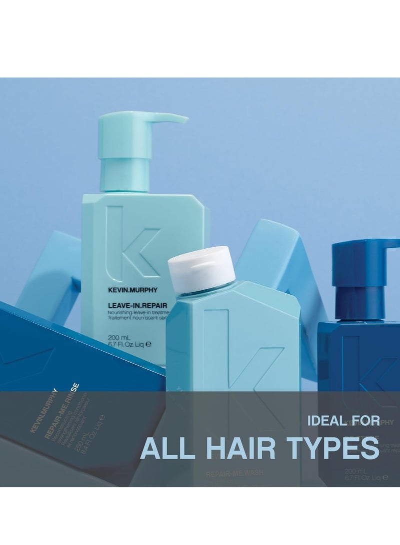 KEVIN.MURPHY LEAVE-IN.REPAIR - Keratin Hair Treatment - For All Hair Types - Damaged Hair Repair - Heat Protectant for Hair - Cruelty Free Hair Care 200 mL / 6.7 fl oz  - Image 4