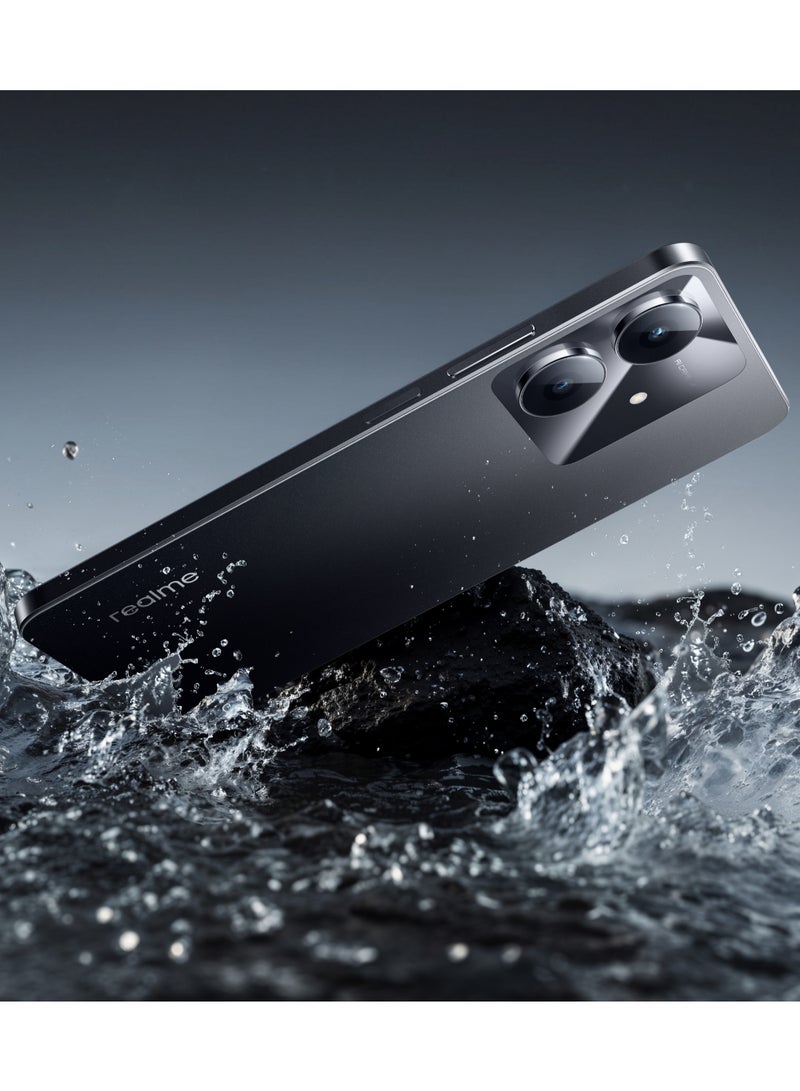 realme Note 60x 4G Dual SIM Marble Black 3GB RAM 64GB - Middle East Version  - Image 3