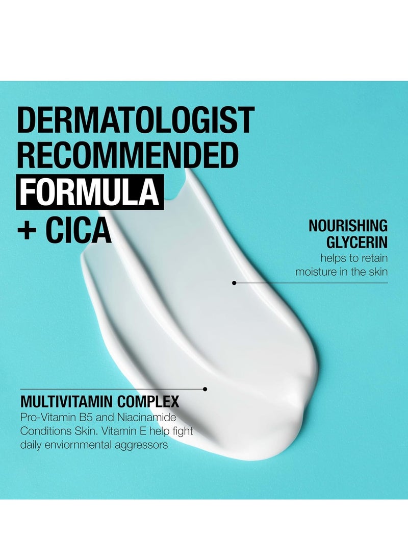 نيوتروجينا Fragrance Free Daily Facial Moisturizer, Face Moisturizer for Sensitive & Dry Skin with Vitamin B3, Pro-Vitamin B5 & Vitamin E, Supports Skin's Dynamic Barrier 3.4Fluid Ounce - Image 4
