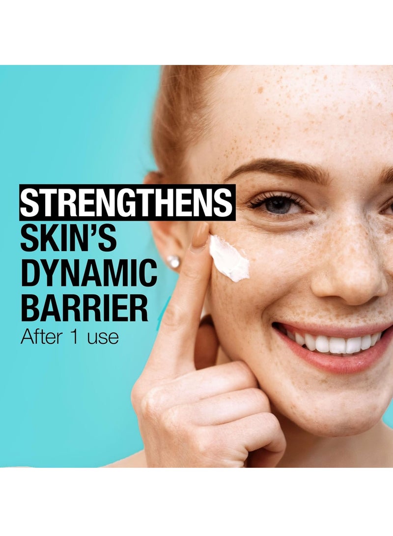 نيوتروجينا Fragrance Free Daily Facial Moisturizer, Face Moisturizer for Sensitive & Dry Skin with Vitamin B3, Pro-Vitamin B5 & Vitamin E, Supports Skin's Dynamic Barrier 3.4Fluid Ounce - Image 3