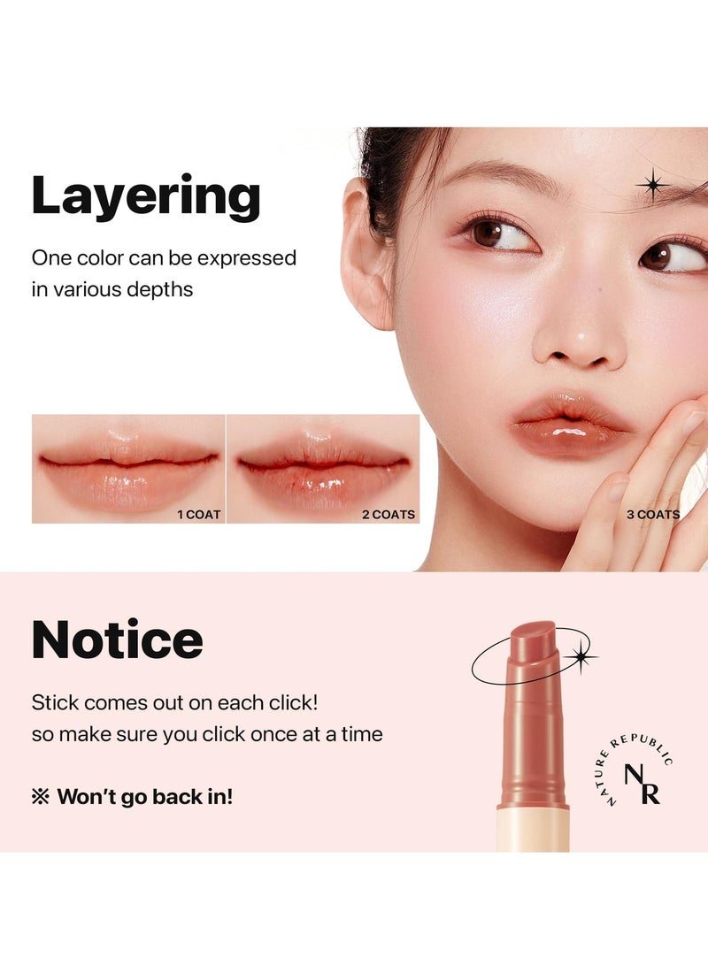 ناتشر ريبابلك HONEY MELTING LIP (06 COCONUT) SOFT LIP STICK, Korean Lip, Lip Gloss  - Image 3