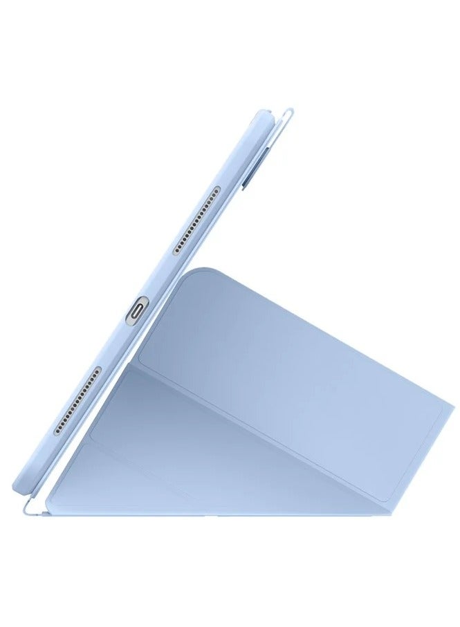 بيسوس Minimalist Series Magnetic Case for Pad Pro 11-inch (2018/2020/2021/2022) /Pad Air 4/Air 5/Air6 10.9-inch, Cerulean Sky Blue - Image 3