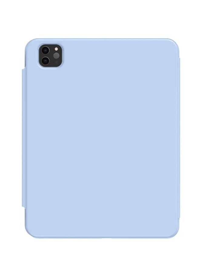 بيسوس Minimalist Series Magnetic Case for Pad Pro 11-inch (2018/2020/2021/2022) /Pad Air 4/Air 5/Air6 10.9-inch, Cerulean Sky Blue - Image 2