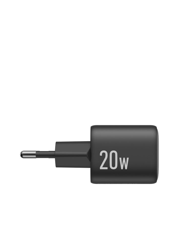 Anker Anker Zolo 1C Wall Charger Type-C 20 W Fast Charging, Improved Temperature Control, Small Design and Charge 3X Faster, Compatible with iPhone, iPad, Samsung, Pixe Black  - Image 2