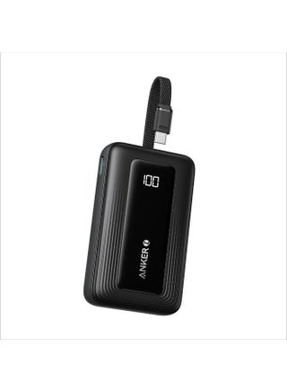10000 mAh Zolo Power Bank, 30W High-Speed Portable Charger with Built-in USB-C Cable, Fast Charging Battery Pack for iPhone, MacBook, Galaxy, iPad, and More - Black - pnsku/N70154051V/45/_/1739954906/42a1045a-d2c1-4fda-9566-7d4cbe97fbd7