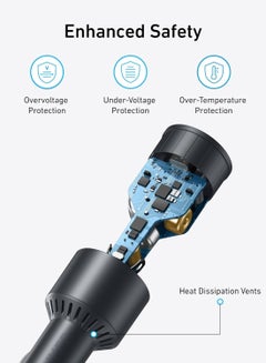 Anker Car Charger, 167.5W Max 3-port Car Charger Adapter, Usb-c Car Adapter For Macbook Pro/Air, Iphone 15/14 Series, Samsung S24/S23, Ipad, Airpods, Mp3 Player Black  - Image 5