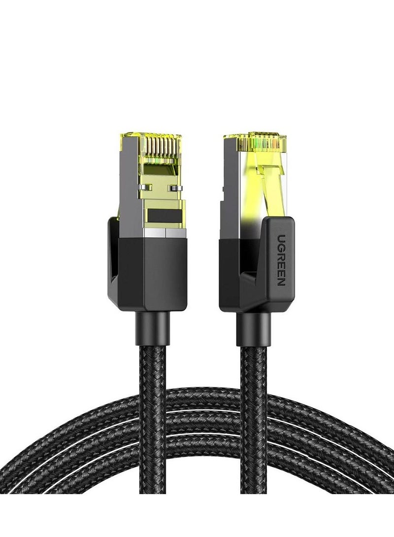 Ugreen - 10643 CAT7 Pure Copper Ethernet Cable 15m - Black - Image 1