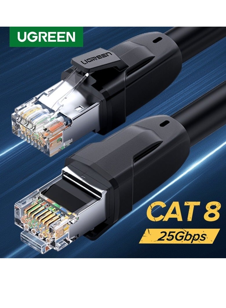 Ugreen UGREEN 70172 Cat8 Cable - Pure Copper Patch Cord 5M - Black  - Image 1