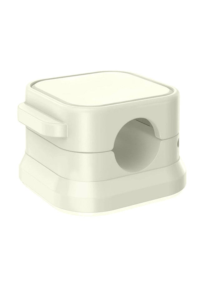 MARGOUN Magnetic Cord Organizer 12Packs Management Cable Clips Adhesive Wire Keeper Wire Holder,Under Desk Cord Hider for Bedside Nightstand Table Desktop USB Wall Car Office Workspace Accessories Beige Black - Image 5