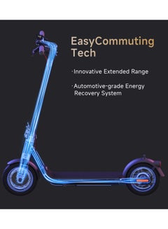 نافي NAVEE V25i Pro Electric Scooter | Dual-Rotation Foldable Design, 600W Peak Power, 10-Inch Pneumatic Tires, and Smart Suspended Display | IPX5 Waterproof for All-Weather Use | Up to 25 KM Range  - Image 3