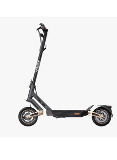 نافي Nav GT3 scooter with a speed of 25 km/h and a motor of 350 watts. It can bear a weight of 120 kg. It travels up to 50 km. It has dual assistance, anti-slip and supports Apple Find My service. 118 x 58,5 x 54 Cm  - Image 1