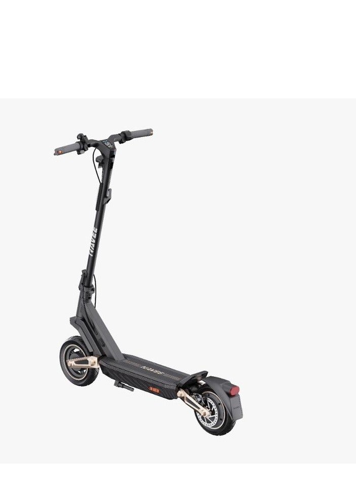 نافي - Nav GT3 scooter with a speed of 25 km/h and a motor of 350 watts. It can bear a weight of 120 kg. It travels up to 50 km. It has dual assistance, anti-slip and supports Apple Find My service. 118 x 58,5 x 54 Cm - Image 1