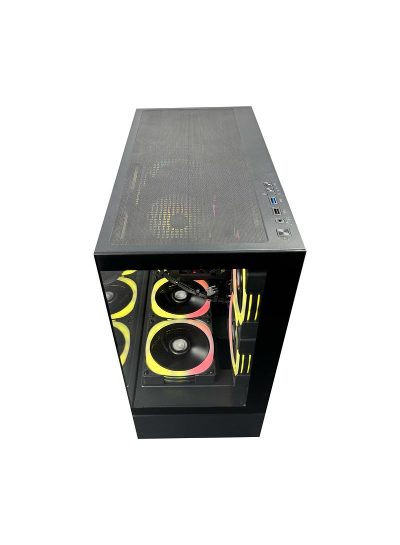 MI Excite - Gaming PC G6MATX ECO With Core i5 12400F CPU Processor/ Nvidia GeForce RTX 3050 Graphics/  16GB RAM DDR5 /1TB SSD/Windows 11 Pro/ Black - Image 1