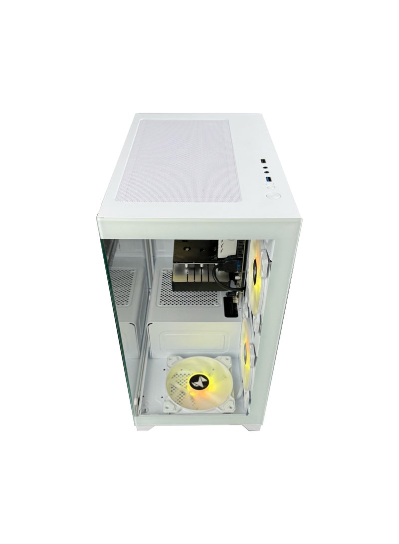 MI Excite - Gaming PC G4MATX ECO With Core i5 14400F CPU Processor/ Nvidia GeForce RTX 4060 Graphics/  16GB RAM DDR4 /1TB SSD/ Windows 11 Pro/ White - Image 1